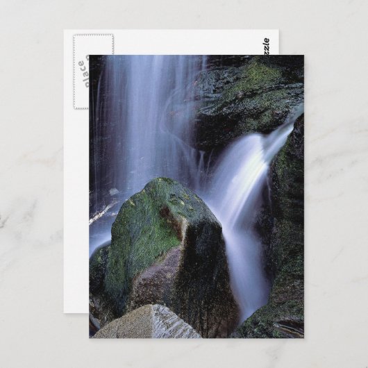 Waterval in Lundy Bay, North Cornwall, Engeland Briefkaart (Voorkant / Achterkant)