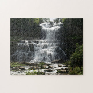 Waterval in Natuur Afbeelding op een Legpuzzel