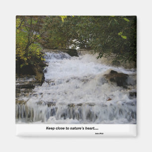 Waterval in North Carolina Magneet