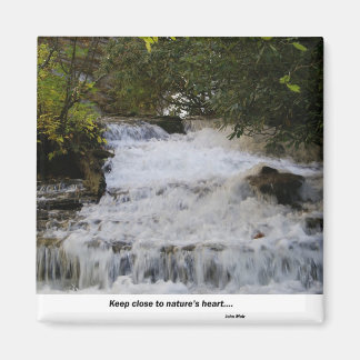 Waterval in North Carolina Magneet