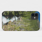 Waterval in Olympisch Nationaal Bos Case-Mate iPhone Case (Achterkant (horizontaal))
