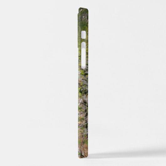 Waterval in Olympisch Nationaal Bos iPhone Hoesje (Linkerkant)