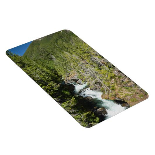 Waterval in Olympisch Nationaal Bos Magneet (Rechterzijde)