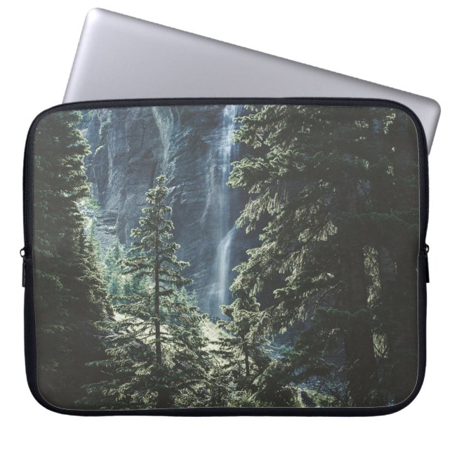 WATERVAL IN TELLURIDE LAPTOP SLEEVE (Voorkant)