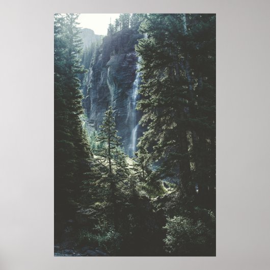WATERVAL IN TELLURIDE POSTER (Voorkant)