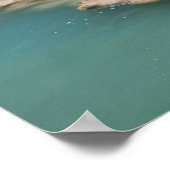 Waterval in tropisch bos poster (Hoek)