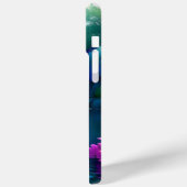 Waterval in vijver met bloemen Case-Mate iPhone case (Achterkant / Links)