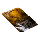 Waterval in Vintgar Gorge canyon in het najaar Magneet (Rechterzijde)