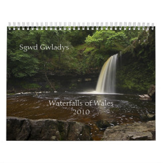 Waterval in Wales 2010 Kalender