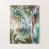 "WATerval IN WATERVERF" LEGPUZZEL (Verticaal)