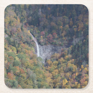 Waterval in Western North Carolina in de Herfst Kartonnen Onderzetters