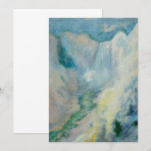 Waterval in Yellowstone door Tman,  kunst (Voorkant / Achterkant)