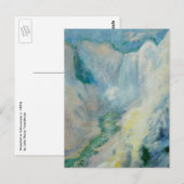 Waterval in Yellowstone door Tman,  kunst Briefkaart (Voorkant / Achterkant)