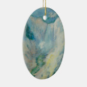 Waterval in Yellowstone door Tman,  kunst Keramisch Ornament (Rechts)