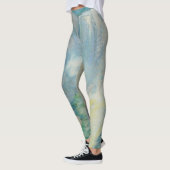 Waterval in Yellowstone door Tman,  kunst Leggings (Links)