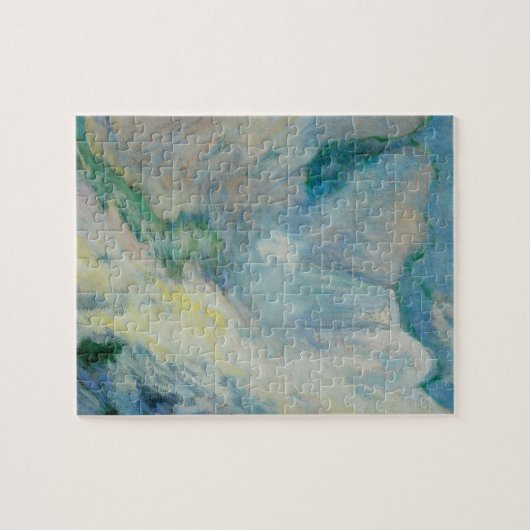 Waterval in Yellowstone door Tman, kunst Legpuzzel (Horizontaal)