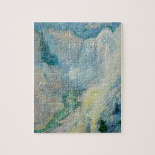 Waterval in Yellowstone door Tman,  kunst Legpuzzel (Verticaal)