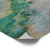 Waterval in Yellowstone door Tman,  kunst Poster (Hoek)