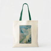 Waterval in Yellowstone door Tman,  kunst Tote Bag (Voorkant)