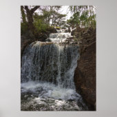 Waterval in Zen Gardens Poster (Voorkant)