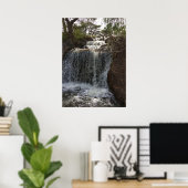 Waterval in Zen Gardens Poster (Thuiskantoor)