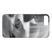 Waterval in zwart-wit, Californië Case-Mate iPhone Case (Achterkant (Horizontaal))