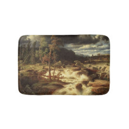 Waterval in Zweden (door Marcus Larson) Badmat