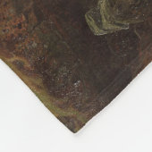 Waterval in Zweden (door Marcus Larson) Fleece Deken (Hoek)