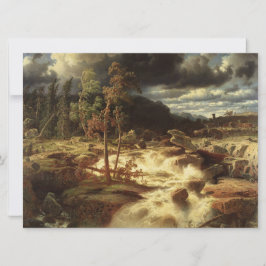 Waterval in Zweden (door Marcus Larson) Kaart