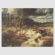 Waterval in Zweden (door Marcus Larson)