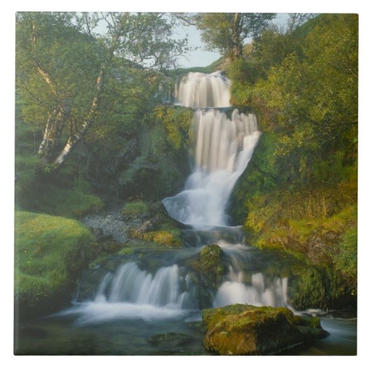 Waterval, Isle of Skye, Schotland Tegeltje (Voorkant)