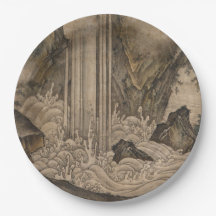 Waterval (Japanse landschapskunst) (Kano Motonobu)