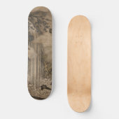 Waterval (Japanse landschapskunst) (Kano Motonobu) Persoonlijk Skateboard (Voorkant)