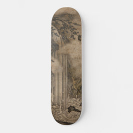 Waterval (Japanse landschapskunst) (Kano Motonobu) Persoonlijk Skateboard