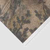 Waterval (Japanse landschapskunst) (Kano Motonobu) Tissuepapier (Detail)