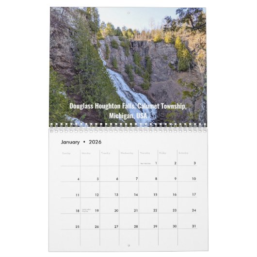Waterval Kalender (Jan 2026)