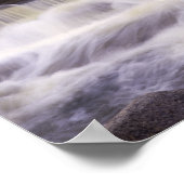 Waterval, Kancamagus Highway, White Poster (Hoek)