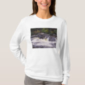 Waterval, Kancamagus Highway, White T-shirt (Voorkant)