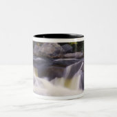 Waterval, Kancamagus Highway, White Tweekleurige Koffiemok (Center)