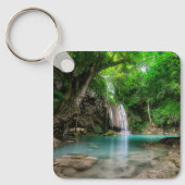 Waterval | Kanchanaburi, Thailand Sleutelhanger (Voorkant)