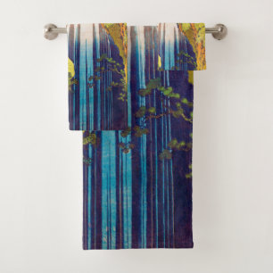 Waterval, Katsushika Hokusai, Ukiyo-e Bad Handdoek