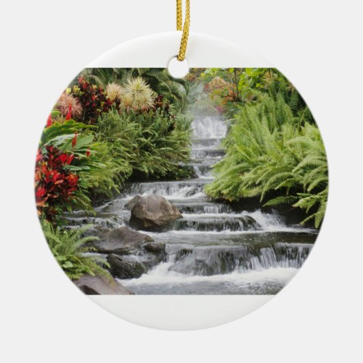 Waterval Keramisch Ornament (Voorkant)