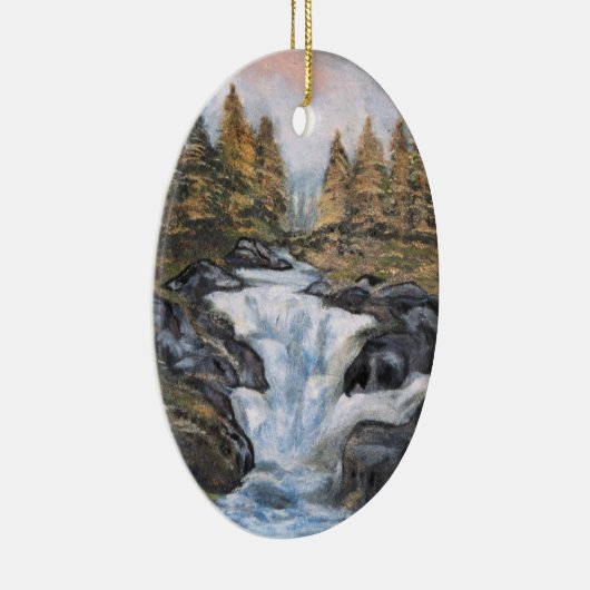 Waterval Keramisch Ornament (Rechts)