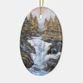 Waterval Keramisch Ornament (Links)