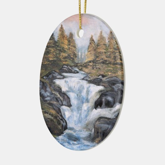 Waterval Keramisch Ornament (Links)