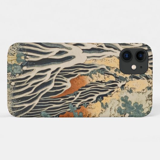 Waterval Kirifuri van Hokusai Case-Mate iPhone Case (Achterkant (horizontaal))