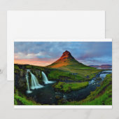 Waterval | Kirkjufall, IJsland Bedankkaart (Voorkant / Achterkant)