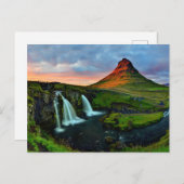 Waterval | Kirkjufall, IJsland Briefkaart (Voorkant / Achterkant)