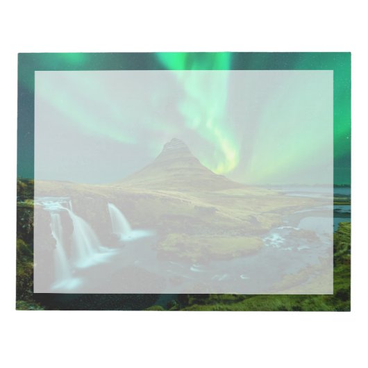 Waterval | Kirkjufellfoss Waterfall, IJsland Notitieblok (Voorkant)