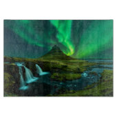 Waterval | Kirkjufellfoss Waterfall, IJsland Snijplank (Voorkant)